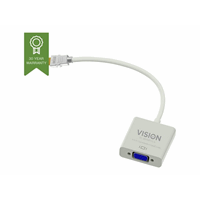 VISION Techconnect HDMI TO VGA Adaptor VISION Techconnect HDMI TO VGA Adaptor