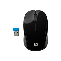 HP 200 Black Wireless Mouse