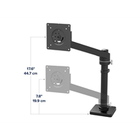 Ergotron NX Monitor Arm Black Ergotron NX Monitor Arm Black
