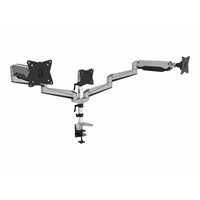Triple Monitor Gas Spring Mount 15-27in