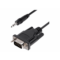 3ft DB9 to 3.5mm Serial Cable RS232 3ft DB9 to 3.5mm Serial Cable RS232