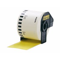 Label roll/yellow62mmx30.36m f QL-series Label roll/yellow62mmx30.36m f QL-series
