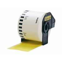 Label roll/yellow62mmx30.36m f QL-series Label roll/yellow62mmx30.36m f QL-series