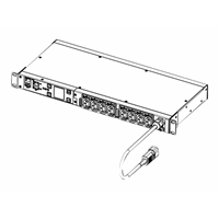 EPDU MI 1U C14 10A 1P C13x8 EPDU MI 1U C14 10A 1P C13x8