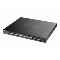 Zyxel XS3800-28 28-port 10GbE L2+ Switch MultiGig 12x 10G Copper 8x 10G dual pers. 8x 10G SFP+. Zyxel XS3800-28 28-port 10GbE L2+ Switch MultiGig 12x 10G Copper 8x 10G dual pers. 8x 10G SFP+.