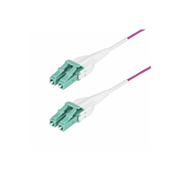 2m LC/UPC OM4 Fiber Cable OFNR Riser