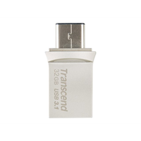 JetFlash 890 32GB OTG USB type-C and USB 3.1 Silver JetFlash 890 32GB OTG USB type-C and USB 3.1 Silver