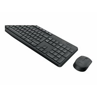 MK235 Wireless Keyboard and Mouse Combo-GREY-US INT''L-2.4GHZ-INTNL-(GREY KEYS GREY BTM)