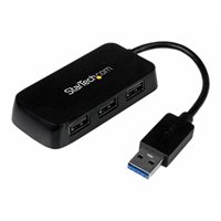Portable Mini USB 3.0 Hub - Black Portable Mini USB 3.0 Hub - Black