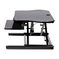 Corner Sit Stand Desk Converter 35x21in Corner Sit Stand Desk Converter 35x21in