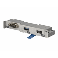 I/O slot Serial - USB 3.1 type A - HDMI2.0 I/O slot Serial - USB 3.1 type A - HDMI2.0