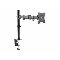 Single Monitor Desk Clamp Mount, 15-27",