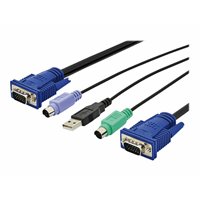 DGTS KVM KABEL 5.0MVGA PS/2-MOUSE PS/2-K