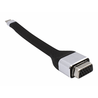 USB-C Flat VGA Adapter Full HD