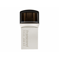 JetFlash 890S/64GB USB 3.1 Silver