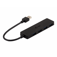 I-TEC Slim Passive HUB 4P black I-TEC Slim Passive HUB 4P black
