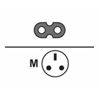 HPE 1.8m C7 to BS 1363/A Power Cord (UK,