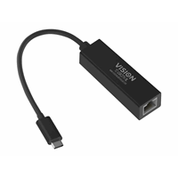 VISION USB-C to Ethernet Adaptor VISION USB-C to Ethernet Adaptor