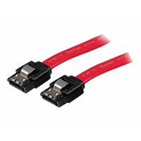 18" LATCHING SATA CABLE M/M - STRAIG 18" LATCHING SATA CABLE M/M - STRAIG