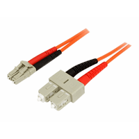 1m Multimode 62.5/125 Duplex Fiber Patch