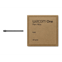 WACOM One Pen Felt Nibs 10pc/pack WACOM One Pen Felt Nibs 10pc/pack
