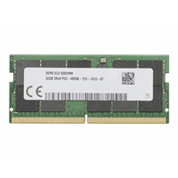 32GB (1x32GB) DDR5 4800 SODIMM ECC Mem 32GB (1x32GB) DDR5 4800 SODIMM ECC Mem