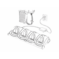 CRADLE 4 SLOT USB ETHERNET CRADLE 4 SLOT USB ETHERNET