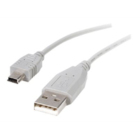 6IN MINI USB 2.0 CABLE - A TO MINI B 6IN MINI USB 2.0 CABLE - A TO MINI B