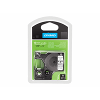 FLEXIBELE TAPE ZWART/WIT - 12MM FLEXIBELE TAPE ZWART/WIT - 12MM