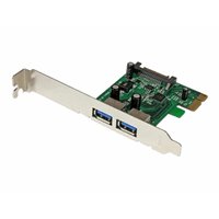 2 Port PCIe USB 3.0 Card Adapter w/ UASP 2 Port PCIe USB 3.0 Card Adapter w/ UASP