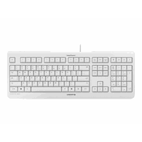 KC 1000 corded keyboard grey USB.  Quiet operation/wear resistant keys/4 hotkeys