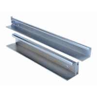 Slide rails, L shape, for 800-1000 mm de Slide rails, L shape, for 800-1000 mm de