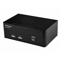 2 Port DisplayPort Dual-Monitor KVM - 4K