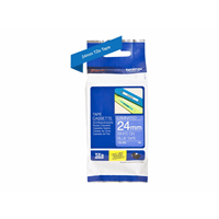 Tape/24mm white on blue f P-Touch