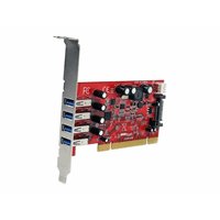 4 Port PCI SuperSpeed USB 3.0 Adapter Ca