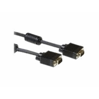 High Performance VGA aansluitkabel male-male black 1.80m High Performance VGA aansluitkabel male-male black 1.80m