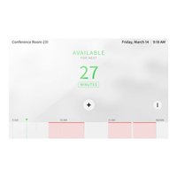 7 in. Room Scheduling Touch Screen White 7 in. Room Scheduling Touch Screen White