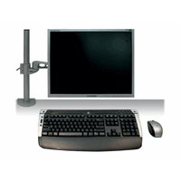 NEWSTAR LCD MONITOR ARM (BUREAUKLEM) -LENGTE 500MM ZILVER 10-26 INCH NEWSTAR LCD MONITOR ARM (BUREAUKLEM) -LENGTE 500MM ZILVER 10-26 INCH
