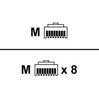 High Density 8-Port EIA232 Async Cable High Density 8-Port EIA232 Async Cable