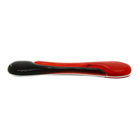 Crystal Wristrest Wave/gel red+black