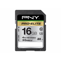 SD CARD PNY PRO ELITE UHS-1 16 SD CARD PNY PRO ELITE UHS-1 16