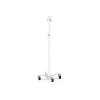 RISE FREEDOM-ROLLING FLOOR POLE STAND WH RISE FREEDOM-ROLLING FLOOR POLE STAND WH