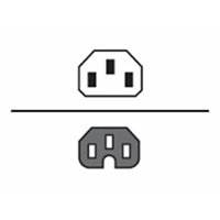 1m PwrCbl PDU t/SwtchIEC C14M-IEC C15F 1m PwrCbl PDU t/SwtchIEC C14M-IEC C15F