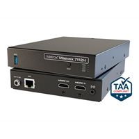 Maevex 7112H H.264/H.265 Encoder Maevex 7112H H.264/H.265 Encoder