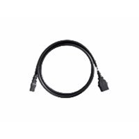 6 locking cables 2.0M black IEC C-14/13