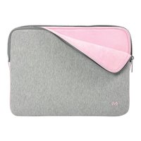 Skin Memory Foam Sleeve 12.5-14i - Greyand Pink Skin Memory Foam Sleeve 12.5-14i - Greyand Pink
