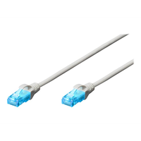 CAT5e U-UTP pat.cable 1m white