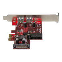 4 Port PCIe USB 3.0 Card - 2 Ext & 2 Int 4 Port PCIe USB 3.0 Card - 2 Ext & 2 Int