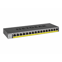 ProSAFE 16-Ports Gigabit Unmanaged PoE++