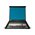 19in LED backlit LCD KVM console Italian
